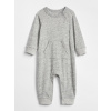 GAP Baby overal marled Sivá 12-18M Sivá Sivá