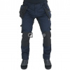 BLAKLADER Sweden Craftsman Stretch modré pánské pracovní kalhoty + kapsy 60