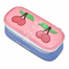 Školský peračník Pencil Box Cherry Pink Jeune Premier ergonomický luxusné prevedenie 22*7 cm