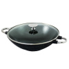 Wok panvica - Moderné liatiny WOK. 28,5 cm. (Wok panvica - Moderné liatiny WOK. 28,5 cm.)