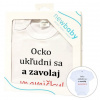 NEW BABY Body s potlačou New Baby a zavolaj MAMIČKU! - darčekové balenie - 50