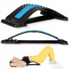 Pomôcka na preťahovanie chrbta a chrbtice, nastaviteľný masážny prístroj