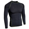 BLIZZARD Mens long sleeve, anthracite/neon yellow - XL/XXL