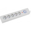 ARMAC SURGE PROTECTOR Z5 3M 5X FRENCH OUTLETS 10A CABLE ORGANIZER GREY