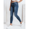 Dámske skinny džínsy, modré