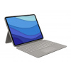 Logitech Combo Touch Apple iPad 12,9 5. generace UK 920-010222 béžové