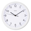 Hama 185864 - Elba, nástenné hodiny, 25 cm, tichý chod, biele