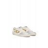 TENISKY DIESEL LEROJI S-LEROJI D-1 LOW W SNEAKERS BRIGHT WHITE/VANILLA ICE/GOLD/