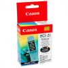 Canon originál ink BCI21C, color, blister, 120str., 0955A351, Canon BJ-C4000, 2000, 4100, 4400, 4650, 5500