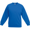 Fruit of the Loom Mikina Classic Kids Set-In Sweat, dětská COT162041450a5-royal blue Modrá královská 128