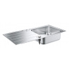 Grohe Drezy - Drez K500, 1000x500 mm, kefovaná nerezová 31563SD1