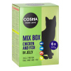 Cosma Original kapsička 6 x 100 g - mix (pacifický tuniak, tuniak pruhovaný, kuracie prsia, losos)