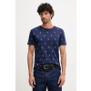 Bavlnené tričko Polo Ralph Lauren 710P00081 tmavomodrá XL