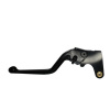 ACCOSSATO Spojková páčka ACCOSSATO ESS035 fixed CNC-worked aluminium, black