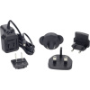 TT Electronics SW4453-C2 zásuvkový adaptér s redukciami, nastaviteľný, 5 V, 1.2 A, 6 W, s austrálskym adaptérom, s adaptérom pre Európu, s britským adaptérom,; SW4453-C2