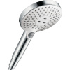 HANSGROHE Raindance Select S ručná sprcha 3jet, priemer 125 mm, biela/chróm, 26530400