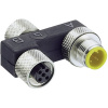 Lumberg Automation 0906 UTP 101 7843 pasívny box senzor/ aktor rozdeľovač M12 s kovovým závitom 1 ks; 7843