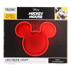 Neonová Lampička na zeď - Disney Mickey 21cm