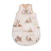 Spací vak mušelín, bavlna, Lesní zvířátka, 70x45cm, S - hnědý (92116101)