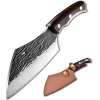 IZMAEL Kuchynský sekáčik Kitami Hnedá/S puzdrom 15.5 cm