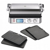 Kontaktný elektrický gril Braun CG9043 strieborný/sivý 2000 W