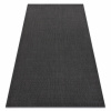 Eoshop Koberec FLAT 48663/090 SISAL - černá HLADKÝ (Velikost: 200x290 cm)