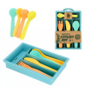 CreativeToys Detský set príborov 16 ks