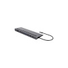 DELTACO USBC-DOCK2, Dokovacia stanica USB-C 8v1