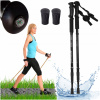 Nordické vychádzkové palice v čiernom obale Evo enero Pro (Trekkingové stožiare na chôdzu Nordic Walking Sticks)