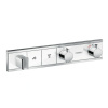Hansgrohe RainSelect, termostatická sprchová batéria pod omietku, na 2 výstupy, biela/chrómová, HAN-15355400
