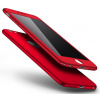 Full protection 360° kryt + tvrdené sklo pre Apple iPhone 6 Plus/6S Plus Farva: Červená