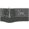 C-TECH KB-113E USB Ergo, čierna