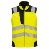 PORTWEST HI-VIS PW325 / Reflexná softshelová vesta PW3 - HV žltá/čierna XXXL