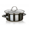 Banquet Hrnec + skl.poklice pr.18cm 1,31l METALLIC Black