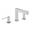 Hansgrohe Finoris - Umývadlová batéria 110, 3-otvorová inštalácia, s výpusťou Push-Open, EcoSmart, chróm 76033000