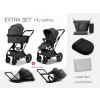 Moon PIU EXTRA SET , farba ANTRA / BLACK MATT