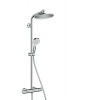 Hansgrohe 27267000 CROMETTA sprchový termostatický stĺp S240 Showerpipe,chróm HG 27267000