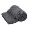 ARÔME HOME Mikroflanelová deka, Linea tmavo šedá