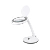 Rebel NAR0462-2 Stolná lampa s lupou 5D, 6W, 450 lm, 6500 K, biela