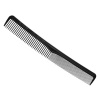Kadernícky hrebeň na modelovanie a strihanie Eurostil, čierny