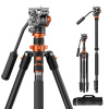 K&F Concept Video statív K&F 2,1 m pre kompaktný hliníkový statív digitálnej zrkadlovky s kvapalinovou hlavou 34622