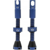 PEATYS X CHRIS KING TUBELESS VALVES MK2 NAVY BEZDUŠOVÉ VENTILKY