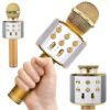USB bluetooth bezdrôtový karaoke mikrofón s reproduktorom FM rádia
