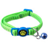 Obojek MAGIC CAT Nylon limetka XS 1ks