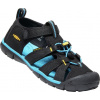 Detské sandále KEEN Seacamp II CNX Children black/keen yellow 29 EU