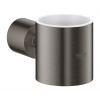 Grohe Atrio - Držák skleničky/mýdelníku, kartáčovaný Hard Graphite 40304AL3