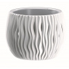 kvetináč 18cm BOWL SANDY DSK180-S449 biely plastový PROSPERPLAST