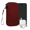 kwmobile univerzální pouzdro na mobil, neopren, Tawny červená (Univerzální pouzdro na mobil kwmobile - ochranný obal pro smartphone, neopren, Tawny červená)