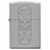 Zippo Skull Skateboard 21947 + možnost gravírování