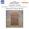 Spectrum Concerts Berlin, ARENSKY: CHAMBER MUSIC, CD